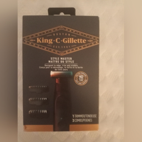 King C Gillette Style Master Electric Trimmer New in Box - Picture 2 of 4